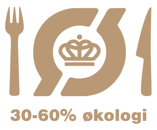 The Danish Organic Eatery Label in bronze