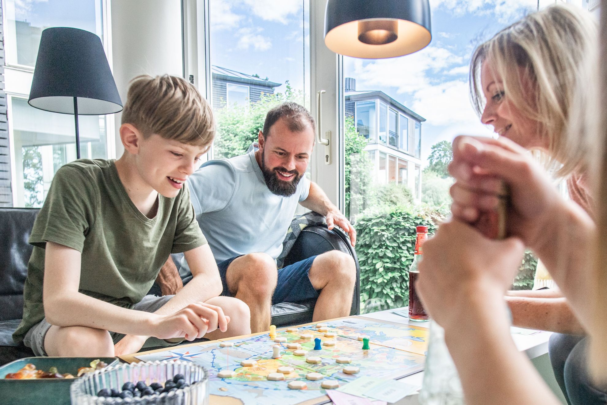 Weekend stay with the family