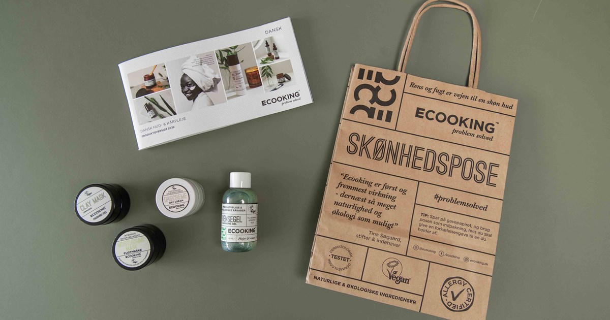 ECOOKING – skin care developed and produced in Denmark.