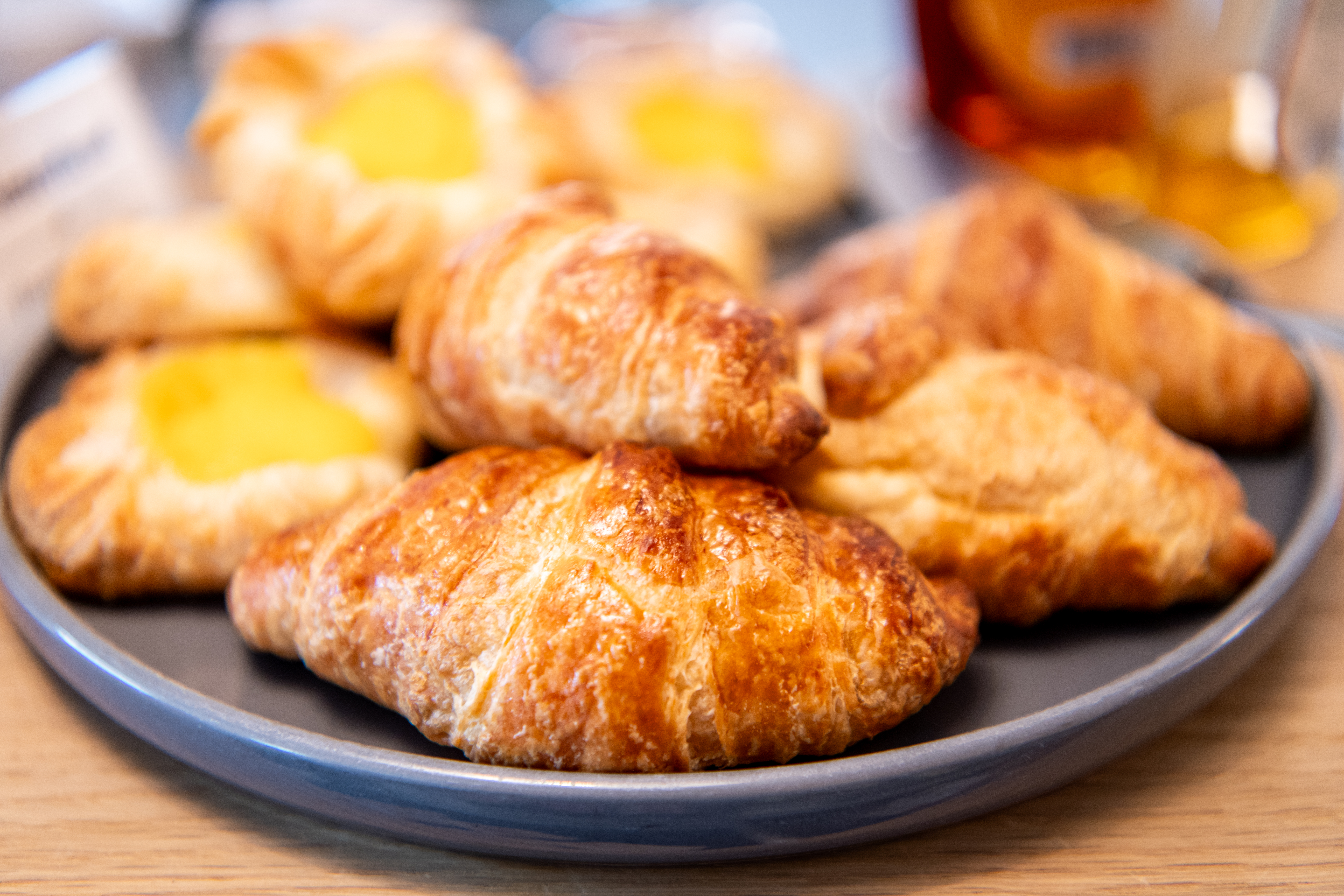 Danish pastries for breakfast