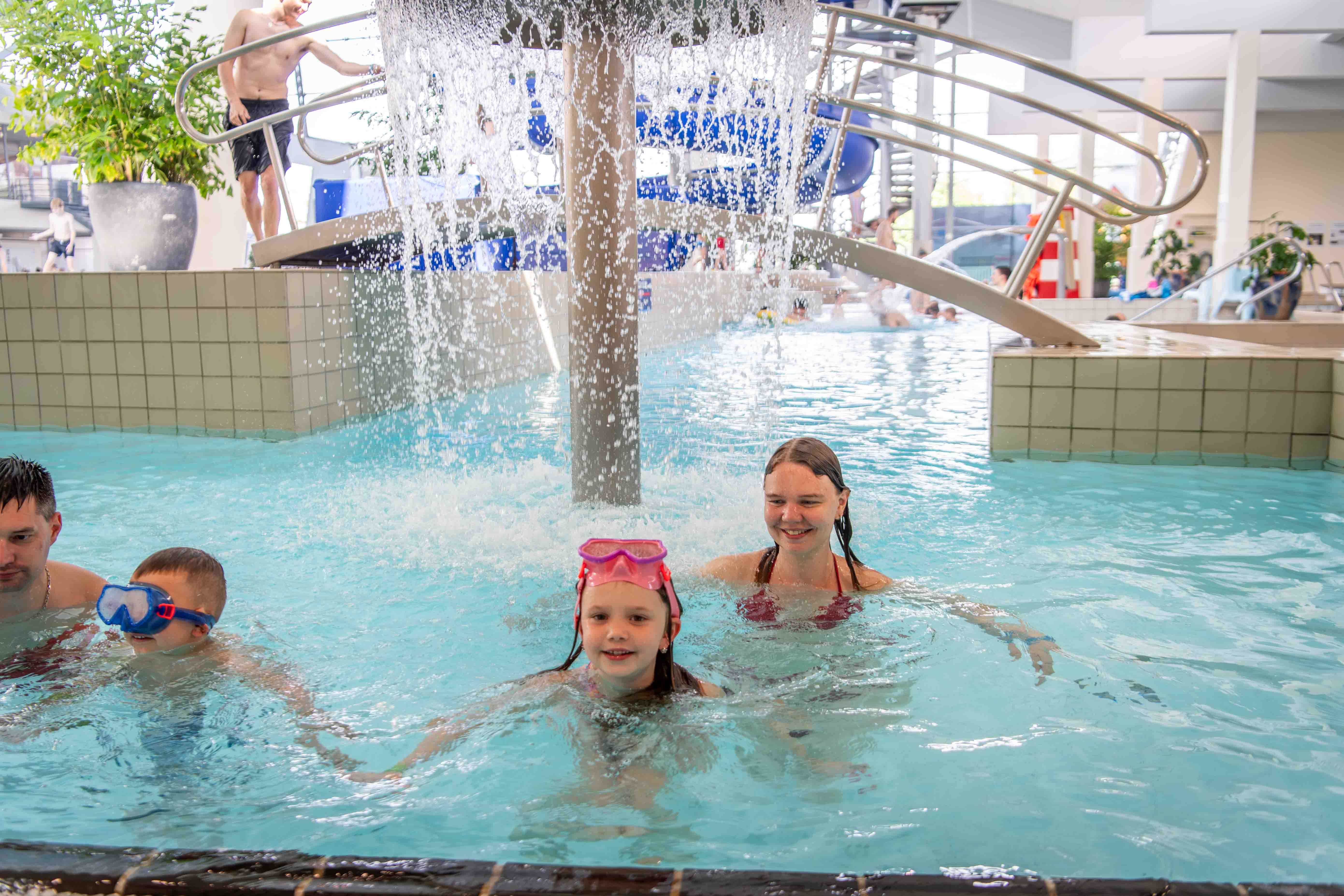Free entry to the tropical water park